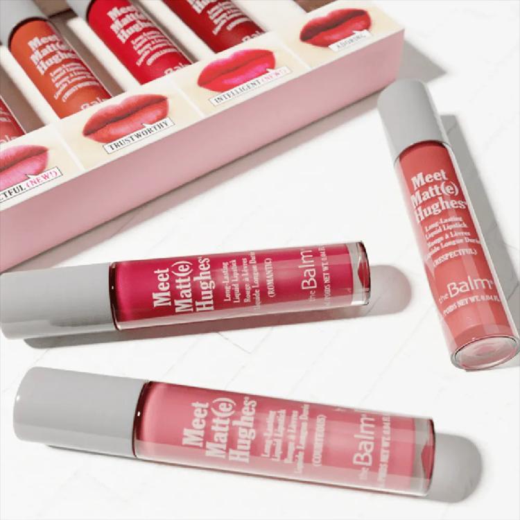 theBalm Meet Matte Hughes Set of 6 Mini Lipstick Vol. 12