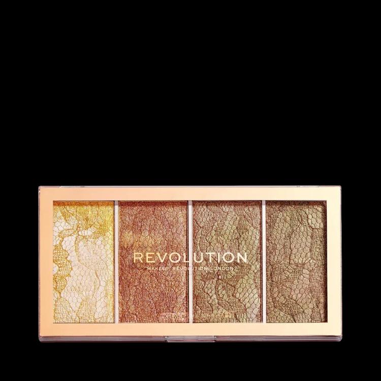 Revolution Vintage Lace Highlighter Palette - 20 g