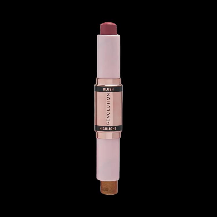 Makeup Revolution Blush & Highlight Stick - Flushing-Pink