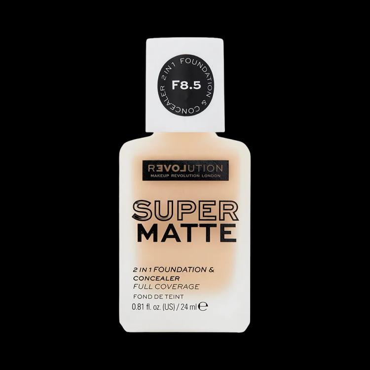 Makeup Revolution Supermatte Foundation - F8.5