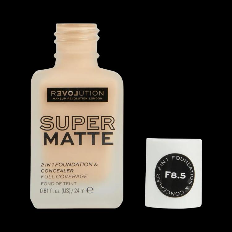 Makeup Revolution Supermatte Foundation - F8.5