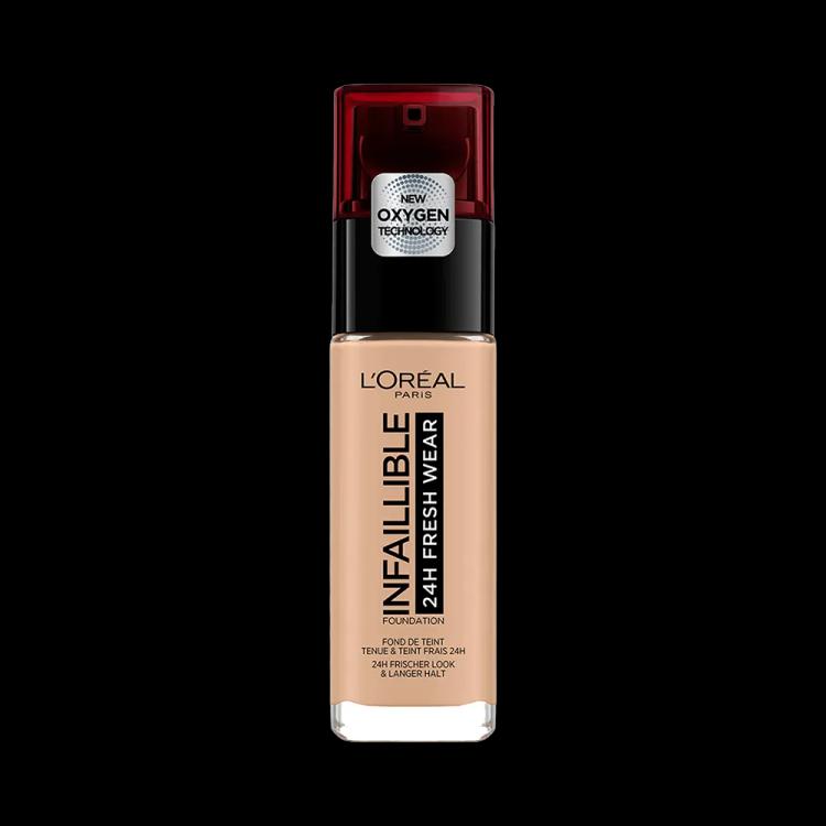 L'Oreal Paris Infaillible 24H Fresh Wear Foundation SPF 25 - 145 Rose Beige