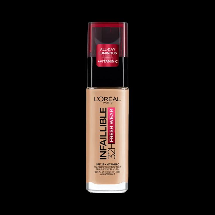 L'Oreal Paris Infaillible 24H Fresh Wear Foundation SPF 25 - 200 Golden Sand