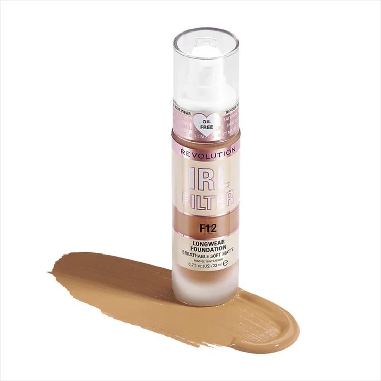 Makeup Revolution IRL Filter Longwear Foundation - F12 (23 ml)