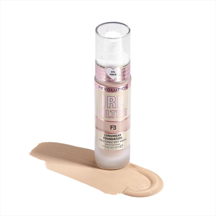 Makeup Revolution IRL Filter Longwear Foundation - F3 (23 ml)