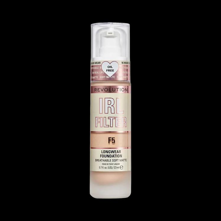 Makeup Revolution IRL Filter Longwear Foundation - F5