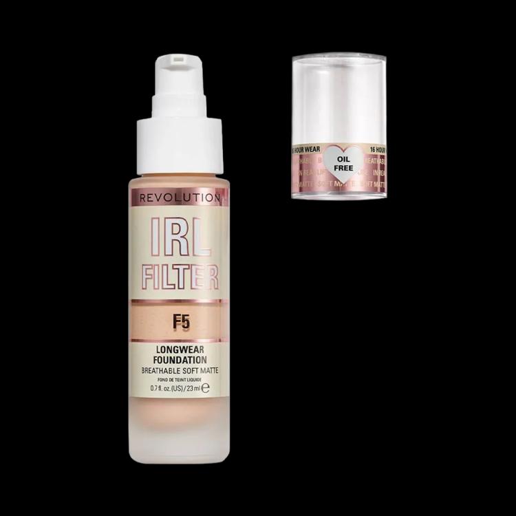 Makeup Revolution IRL Filter Longwear Foundation - F5