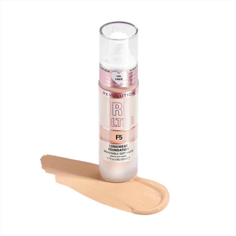 Makeup Revolution IRL Filter Longwear Foundation - F5
