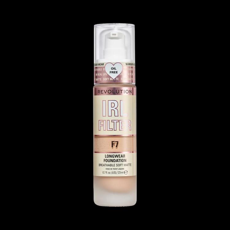 Makeup Revolution IRL Filter Longwear Foundation - F7