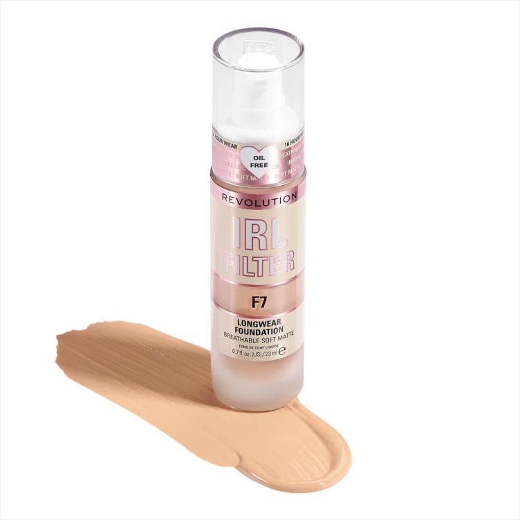 Makeup Revolution IRL Filter Longwear Foundation - F7