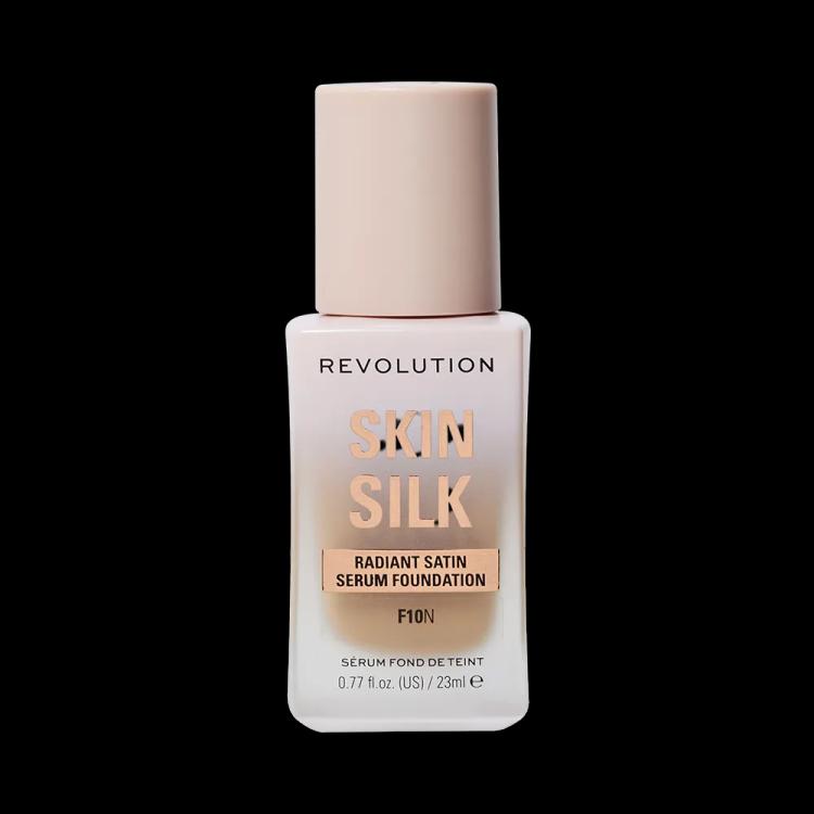 Makeup Revolution Skin Silk Radiant Satin Serum Foundation - F10N