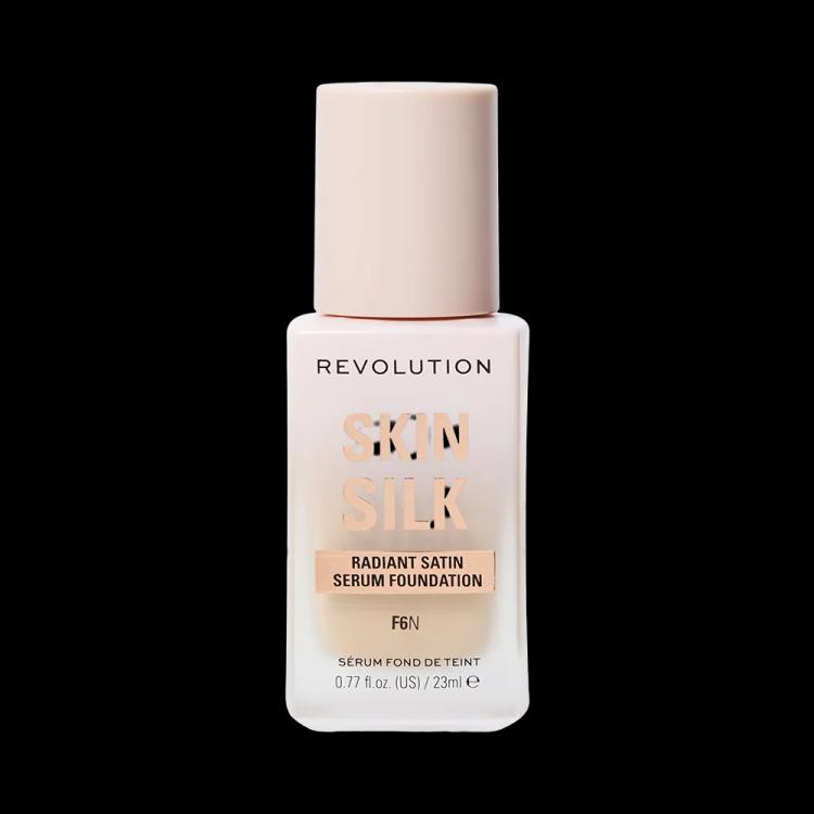 Makeup Revolution Skin Silk Radiant Satin Serum Foundation - F6N