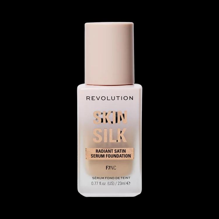 Makeup Revolution Skin Silk Radiant Satin Serum Foundation - F7