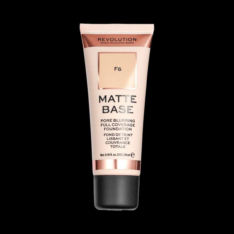 Makeup Revolution Matte Base Foundation
 - F6