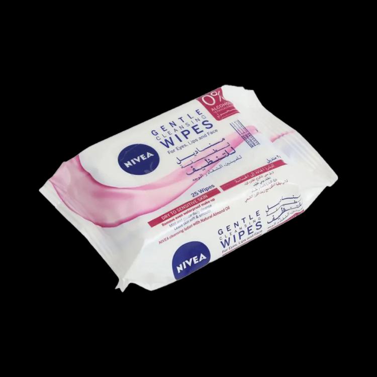 Nivea Gentle Cleansing Wipes - 25 pcs