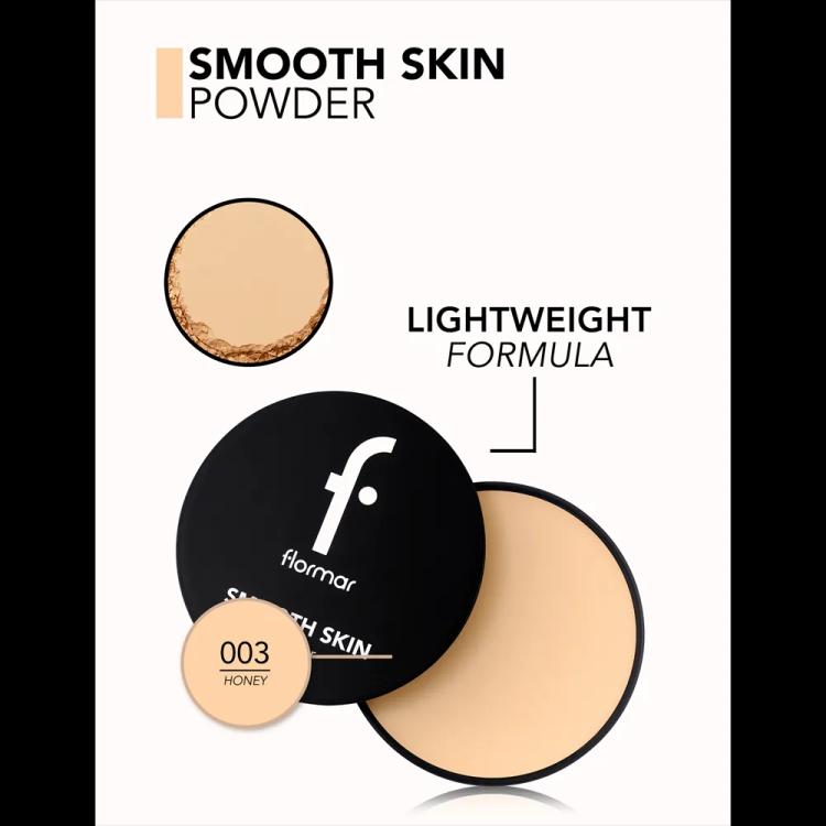 Flormar Smooth Skin Compact Powder - 003 Sandy