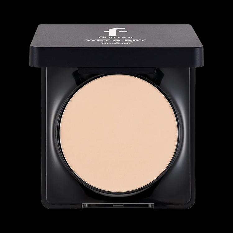 Flormar Wet & Dry Compact Powder - 007 Caramel Peach