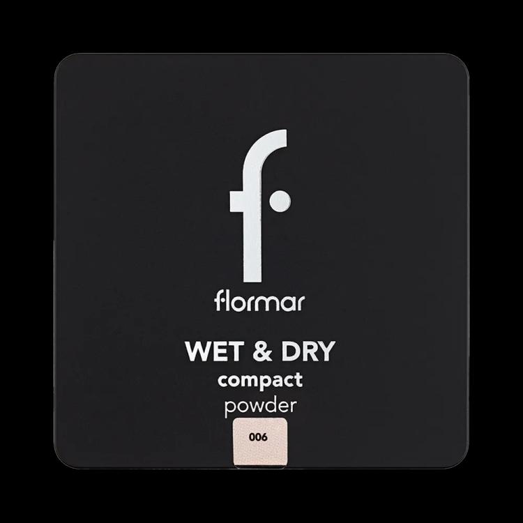 Flormar Wet & Dry Compact Powder - 006 Caramel Rose