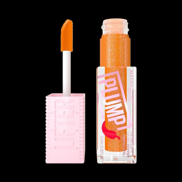 Maybelline New York Lifter Plump Lip Gloss - 008 Hot Honey