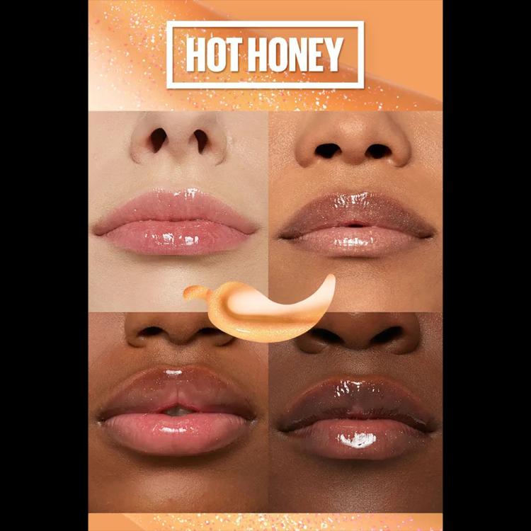 Maybelline New York Lifter Plump Lip Gloss - 008 Hot Honey