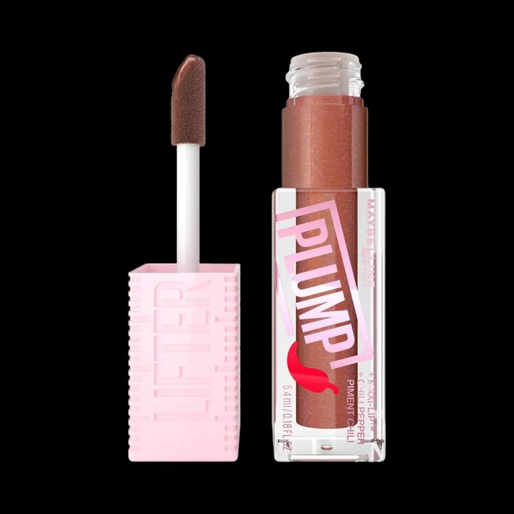 Maybelline New York Lifter Plump Lip Gloss - 07 Cocoa Zing