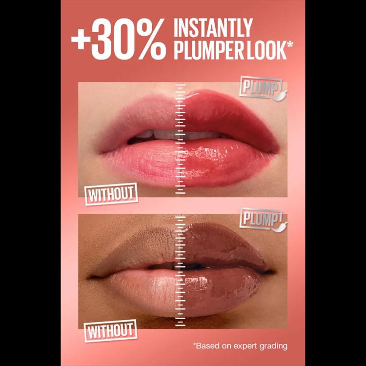 Maybelline New York Lifter Plump Lip Gloss - 07 Cocoa Zing