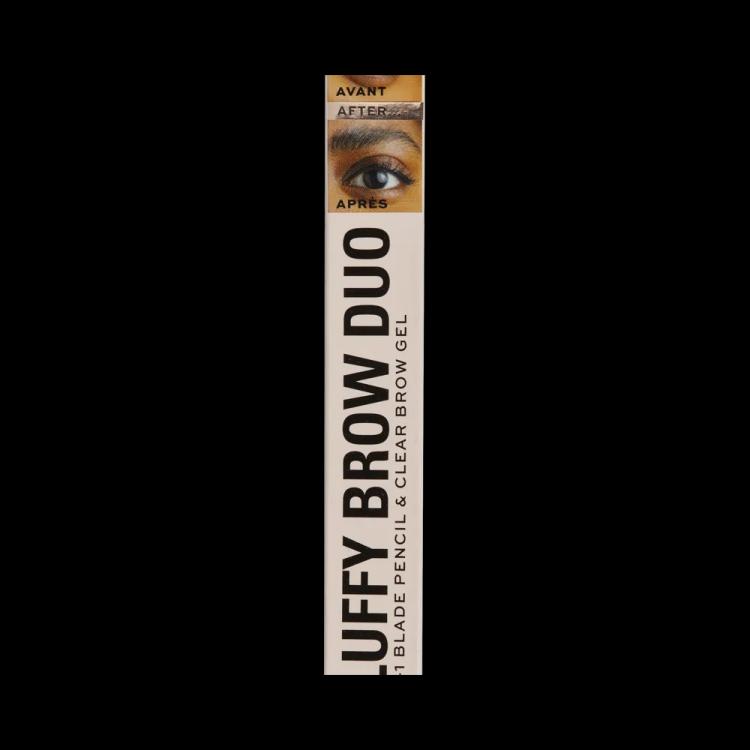 Makeup Revolution Fluffy Brow Filter Duo - Dark Brown