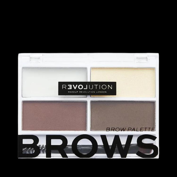 Makeup Revolution Colour Cult Brow Palette - Dark