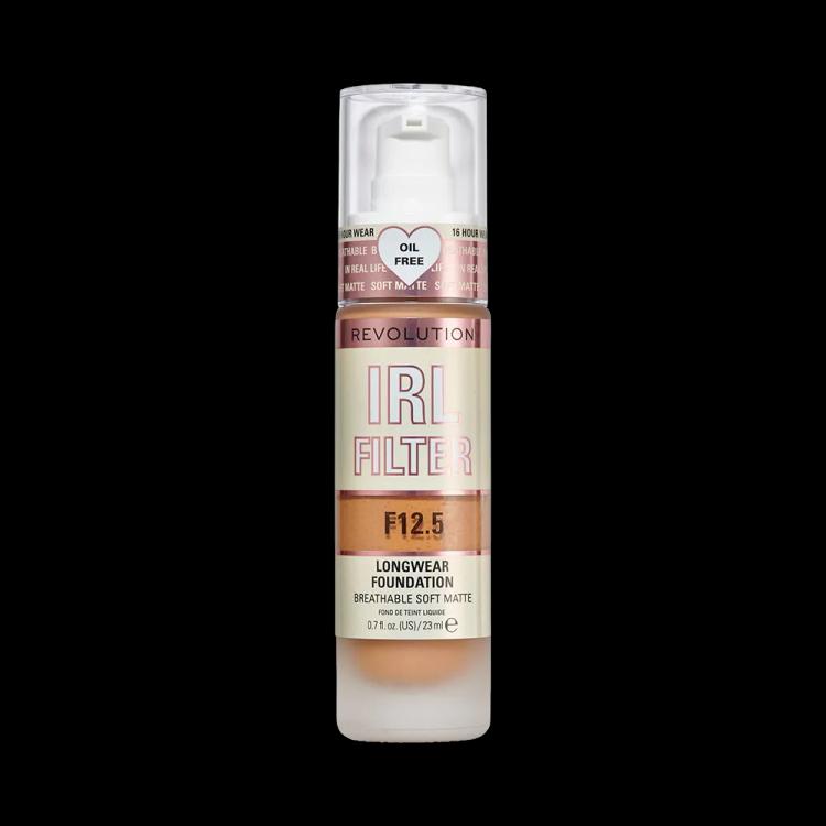 Makeup Revolution IRL Filter 16H Longwear Soft Matte Foundation - F12.5 (30 ml)