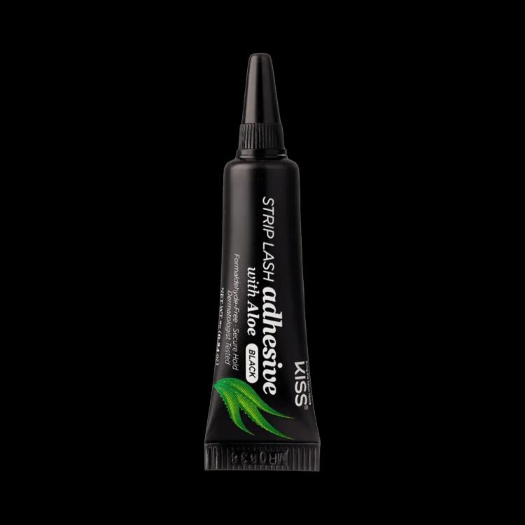 Kiss Strip Lash Adhesive With Aloe - Black