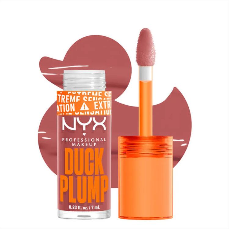 NYX Professional Makeup Duck Plump High Pigment Plumping Lip Gloss - 03 Nude Swings (7 ml)