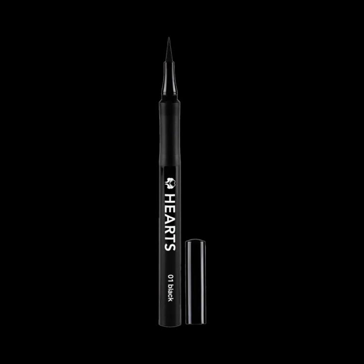 Hearts Liquid Eyeliner - 01 Black
