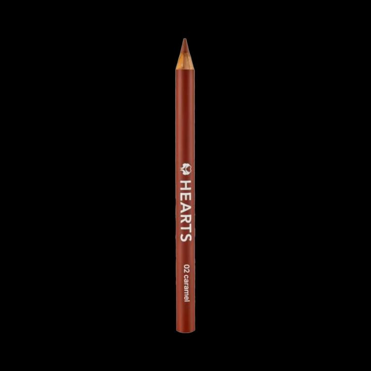 Hearts Lip Liner - 02 Caramel
