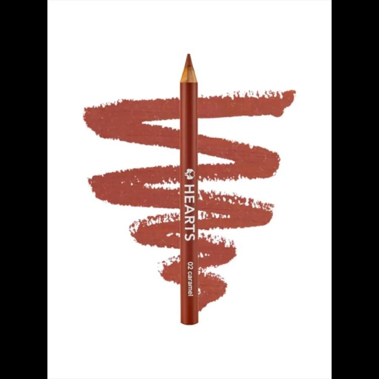 Hearts Lip Liner - 02 Caramel