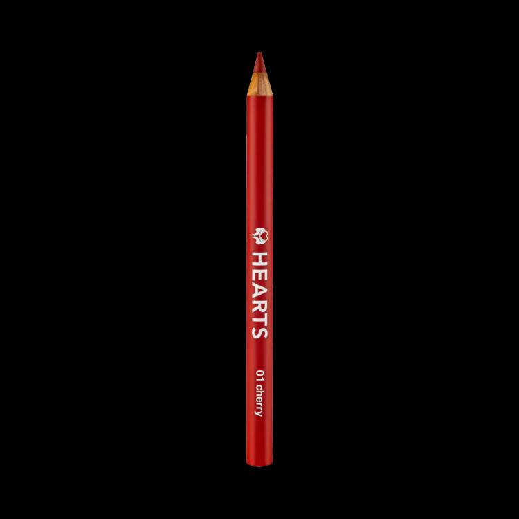 Hearts Lip Liner - 01 Cherry