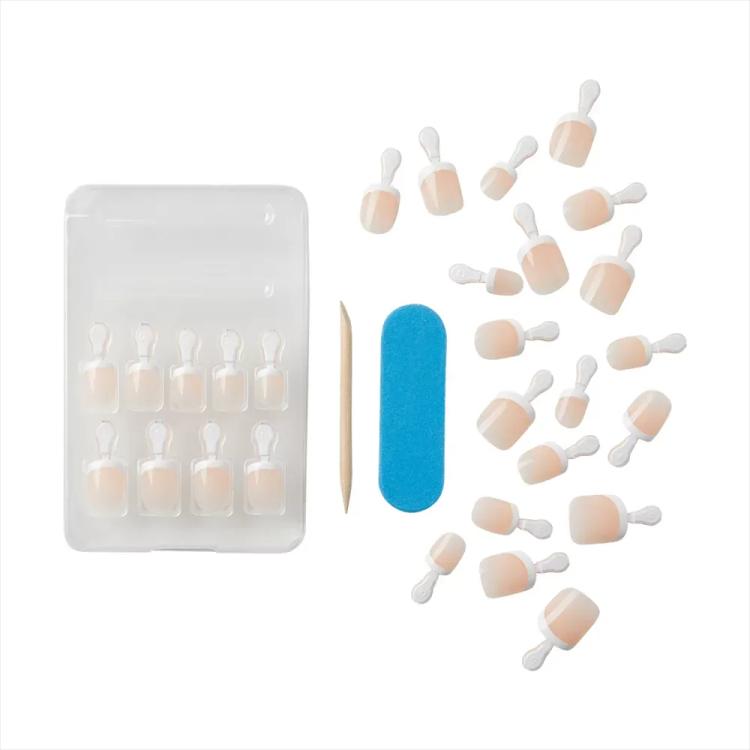 Kiss Salon Acrylic French Press-On Nails - Crush Hour