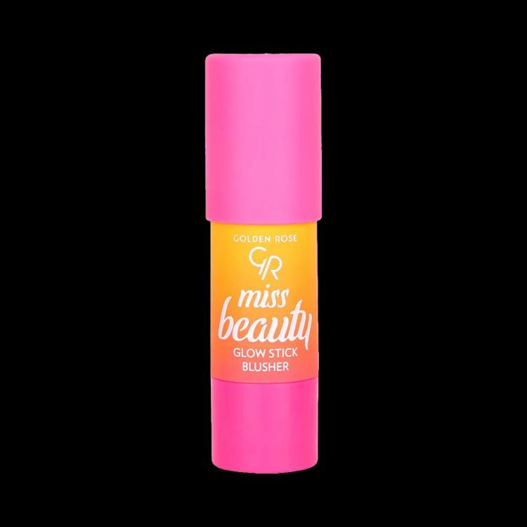 Golden Rose Miss Beauty Glow Stick Blusher - 01 Peach Flash