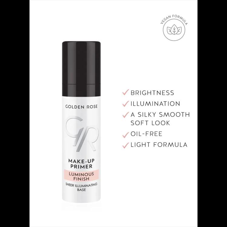 Golden Rose makeup Primer Luminous Finish - 30 ml