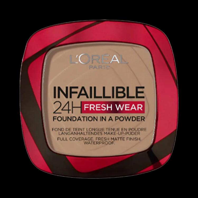 L’Oréal Paris Infallible Up to 24H Fresh Wear Foundation In A Powder - 130 True Beige (9 g)