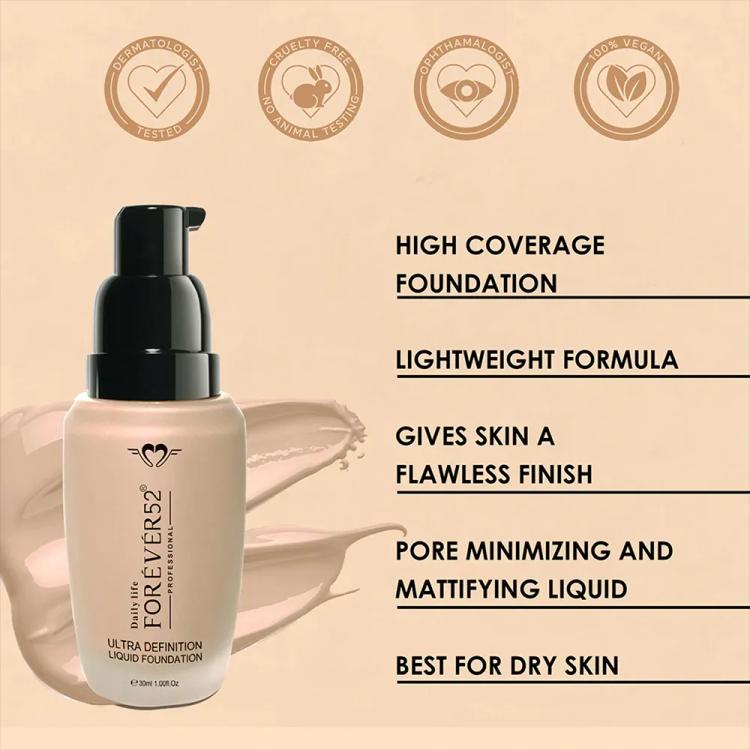 Daily Life Forever52 Ultra Definition Liquid Foundation - FLF007 Sundae (30 ml)