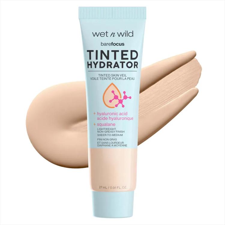 Wet N Wild Bare Focus Tinted Hydrator Tinted Skin Veil - Medium (27 ml)