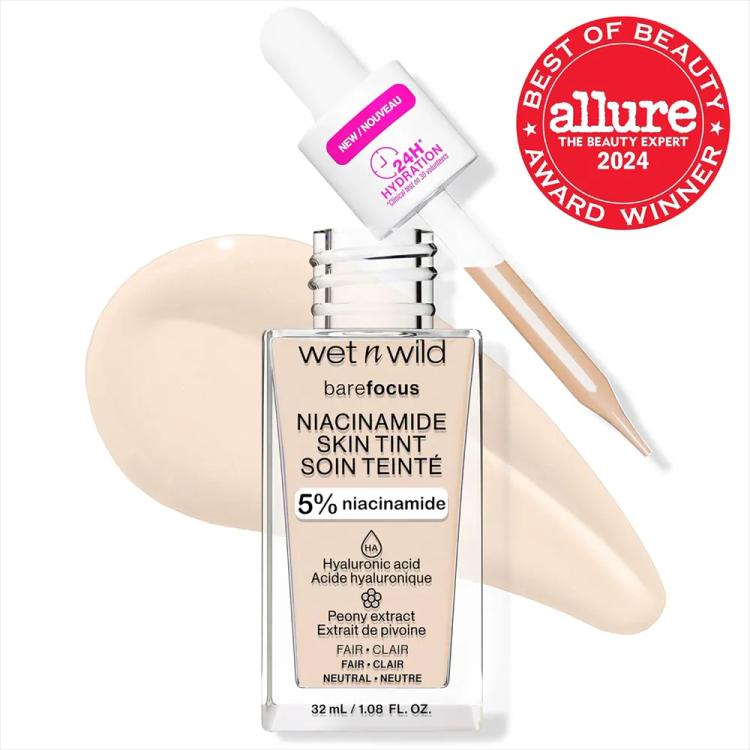 Wet N Wild Bare Focus Niacinamide Skin Tint - Fair (32 ml)