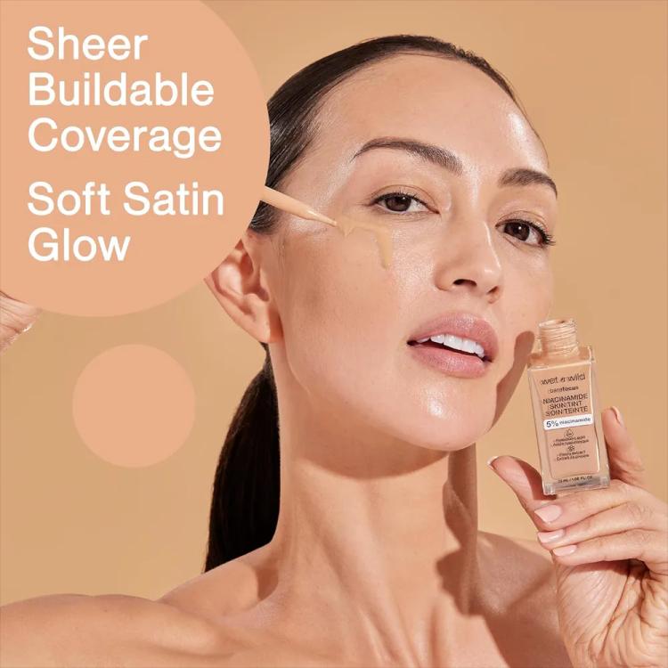 Wet N Wild Bare Focus Niacinamide Skin Tint - Light Medium Sand (32 ml)