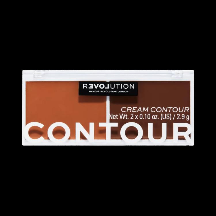 Makeup Revolution Relove Cream Contour Duo - Dark