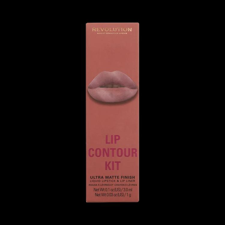Makeup Revolution Lip Contour Kit Gift Set - Brunch