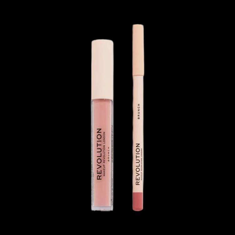 Makeup Revolution Lip Contour Kit Gift Set - Brunch