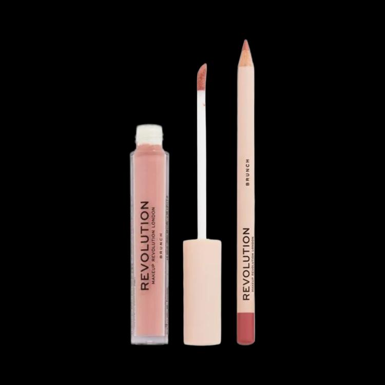 Makeup Revolution Lip Contour Kit Gift Set - Brunch