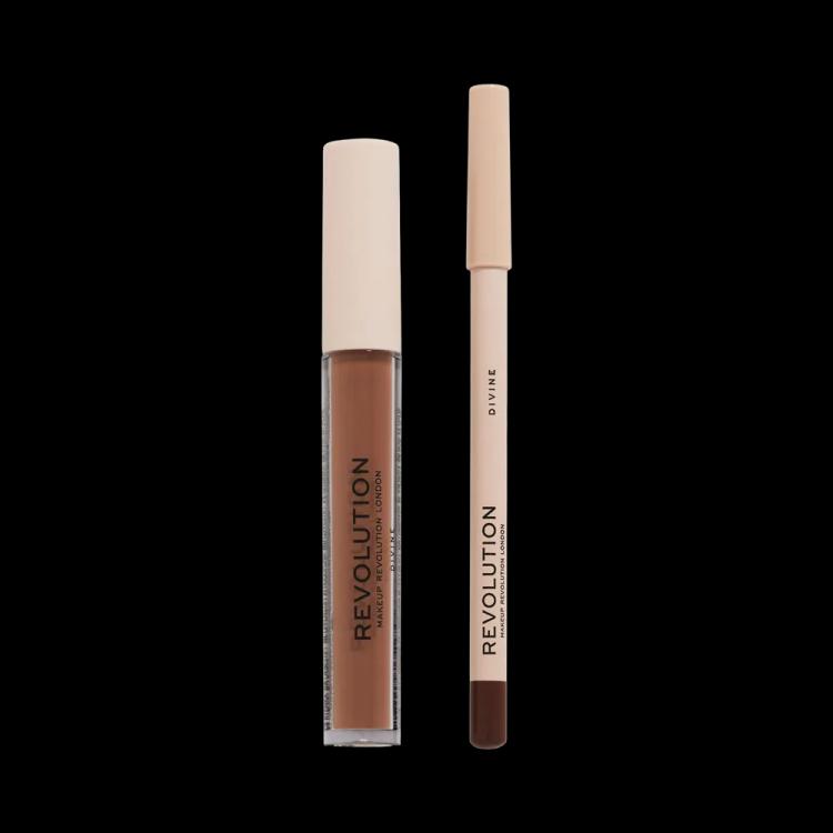Makeup Revolution Lip Contour Kit Gift Set - Divine