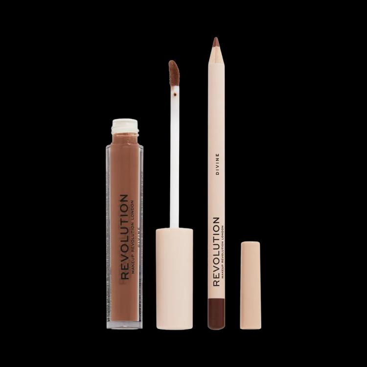 Makeup Revolution Lip Contour Kit Gift Set - Divine