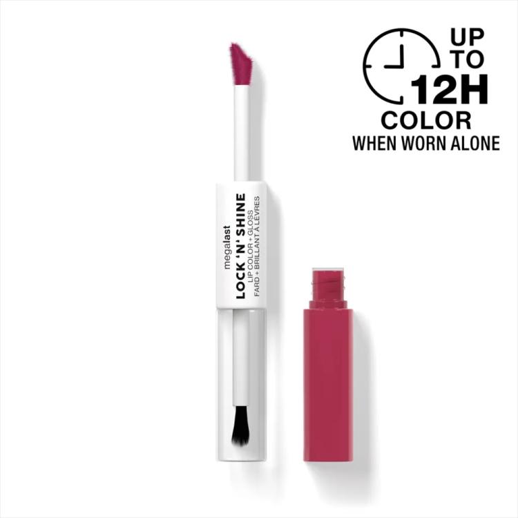 Wet N Wild Megalast Lock N Shine Lip Color - LA Pink